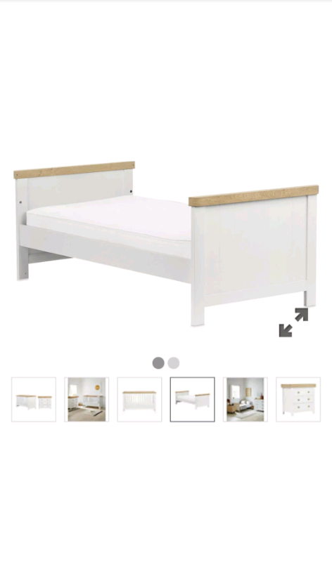 mothercare cot bed lulworth